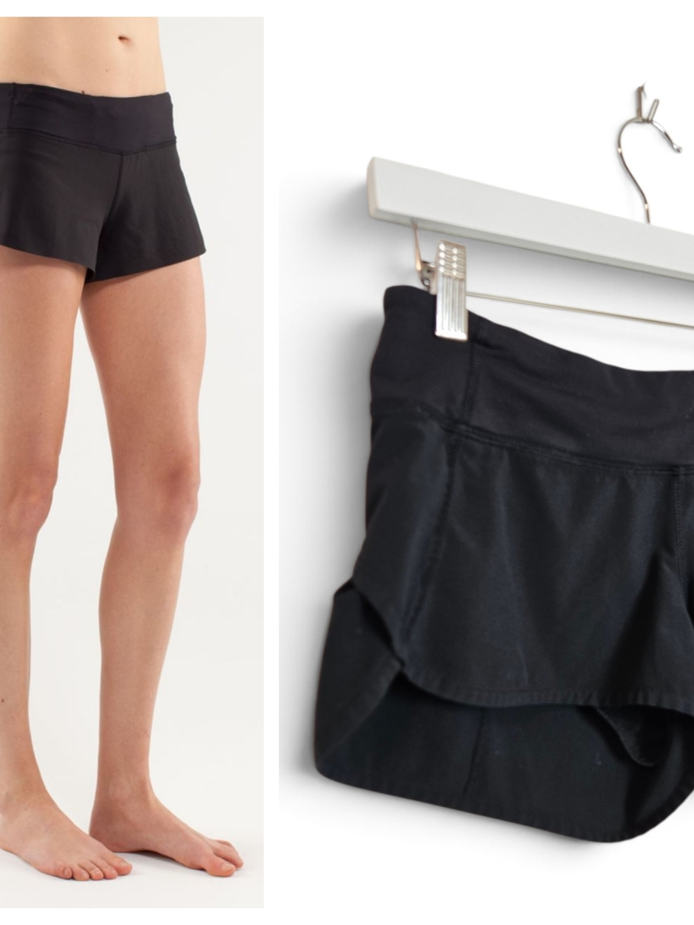 Lululemon Speed Short Size 4 Lined Low Rise Running Athletic Workout Activewear